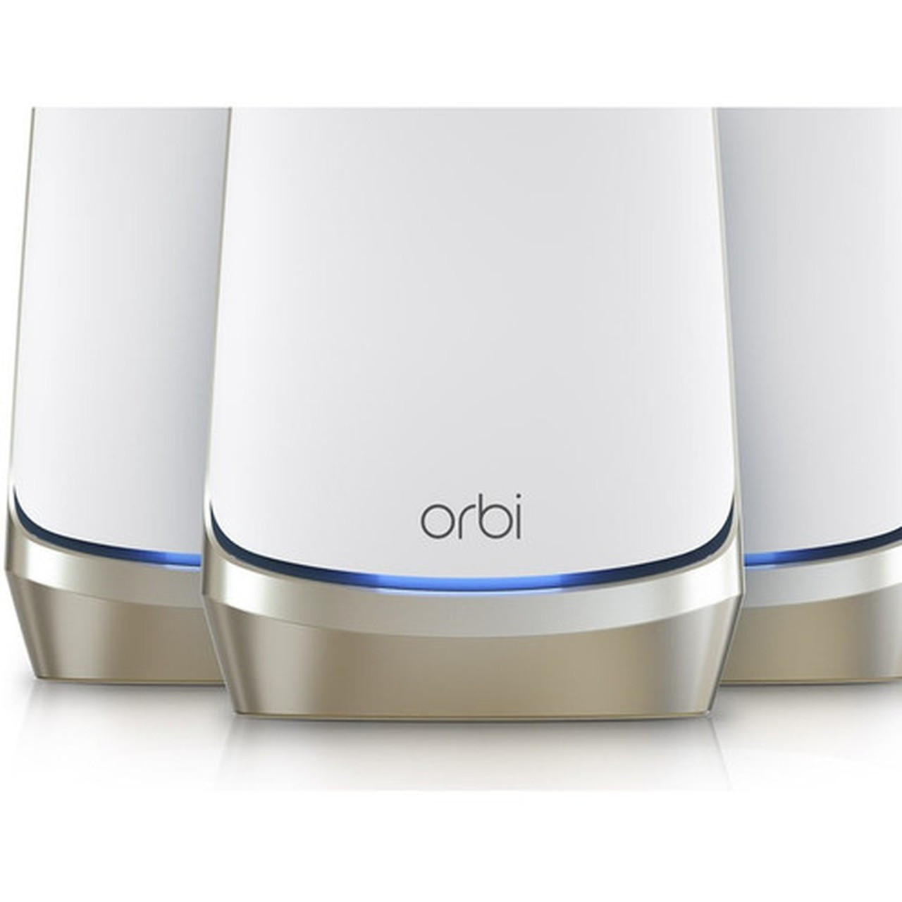 Netgear Orbi RBSE960 Quad Band IEEE 80211 abgnacax 1080 Gbits Wireless Range Extender - Indoor - 240 GHz 5 GHz 6 GHz - 12 x RBSE960-100CNS