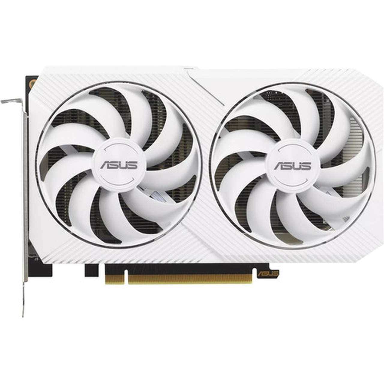 Asus NVIDIA GeForce RTX 3060 Graphic Card - 8 GB GDDR6 - 7680 x 4320 - 181 GHz Boost Clock - 128 bit Bus Width - PCI Express 40 - - DUAL-RTX3060-8G-WHITE