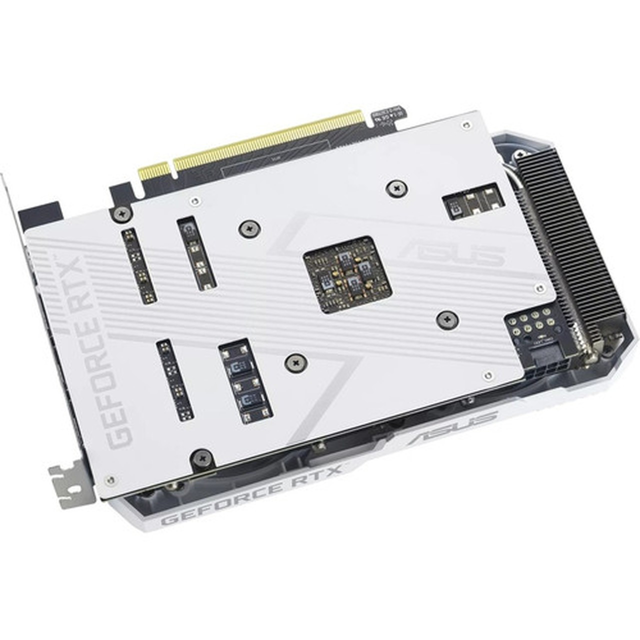 Asus NVIDIA GeForce RTX 3060 Graphic Card - 12 GB GDDR6 - 7680 x 4320 - 181 GHz Boost Clock - 192 bit Bus Width - PCI Express 40 - - DUAL-RTX3060-12G-WHITE