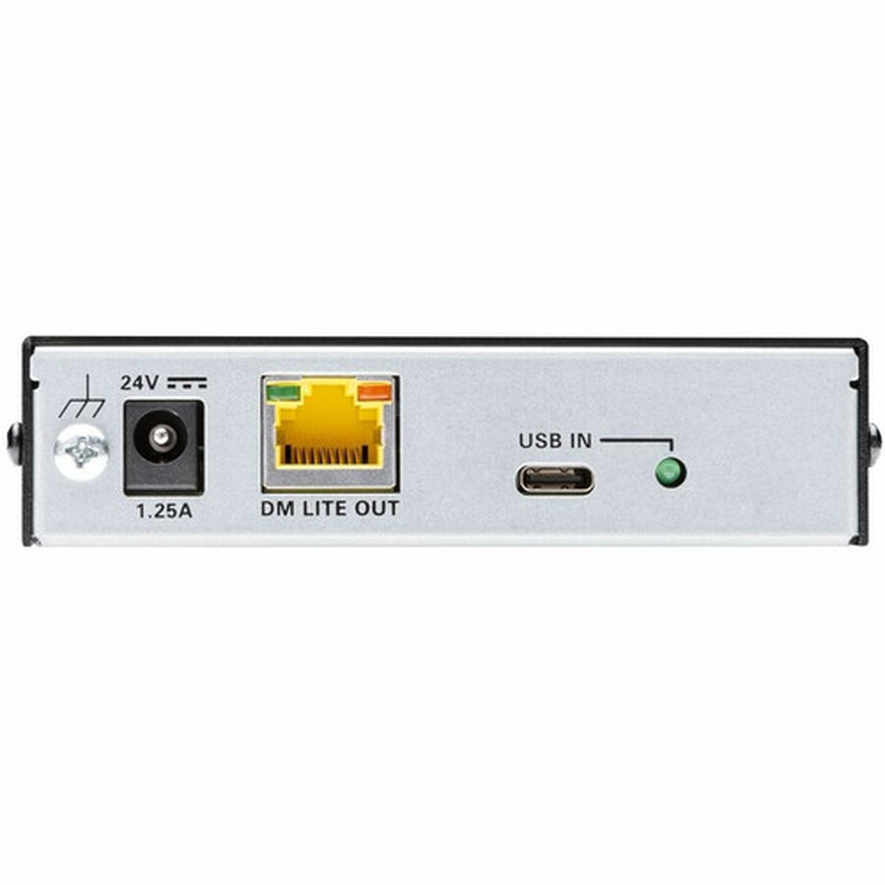 Crestron DM Lite 4K60 444 Transmitter for USB-C DisplayPort Signal Extension over CATx Cable - 230 ft 70104 mm Range - 1 x Network 6511805