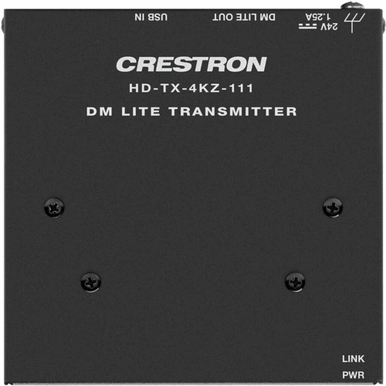 Crestron DM Lite 4K60 444 Transmitter for USB-C DisplayPort Signal Extension over CATx Cable - 230 ft 70104 mm Range - 1 x Network 6511805