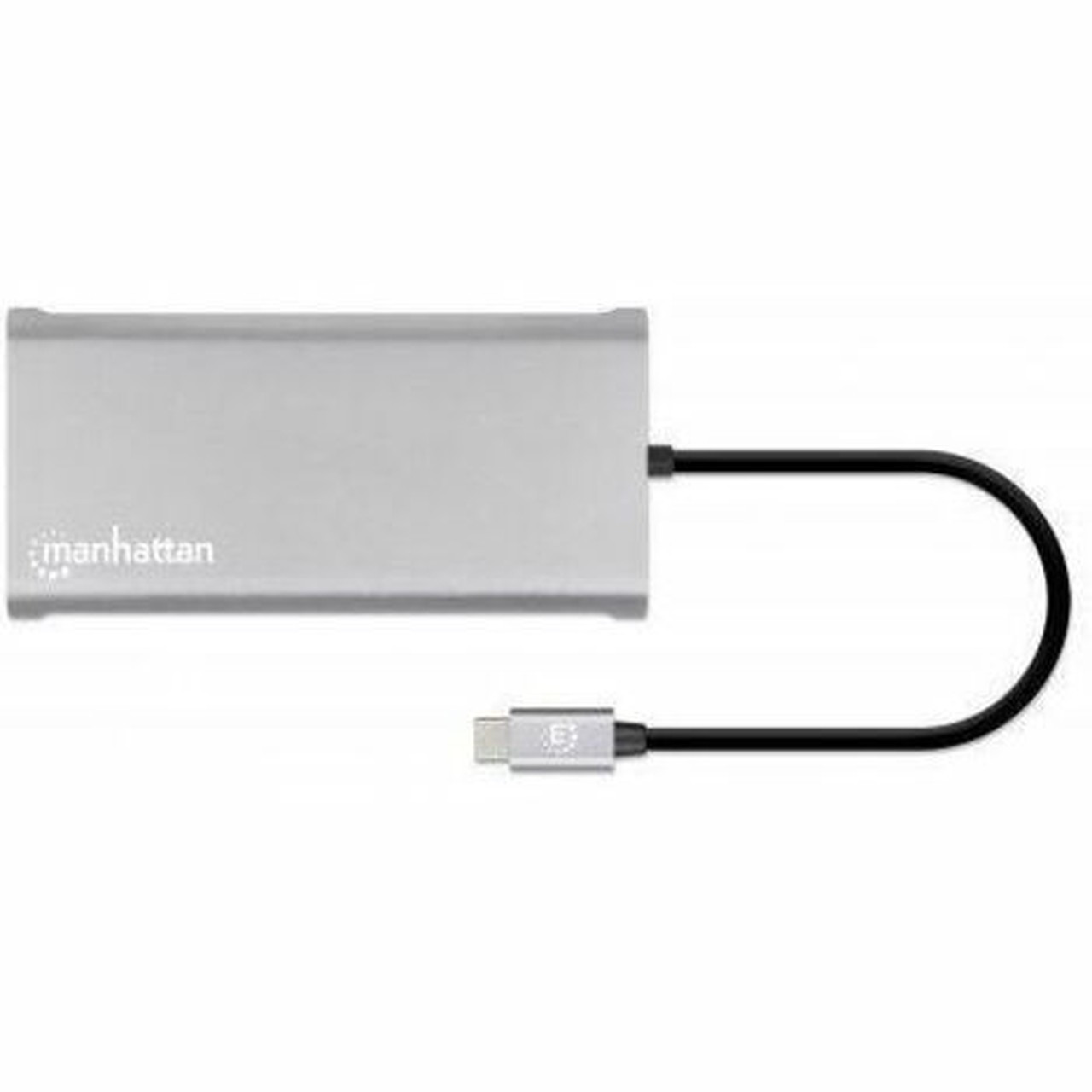 Manhattan USB-C PD 12-in-1 Triple-HDMI Monitor Docking Station with MST - for TabletNotebookDesktop PCKeyboardMouseFlash Drive - 130660