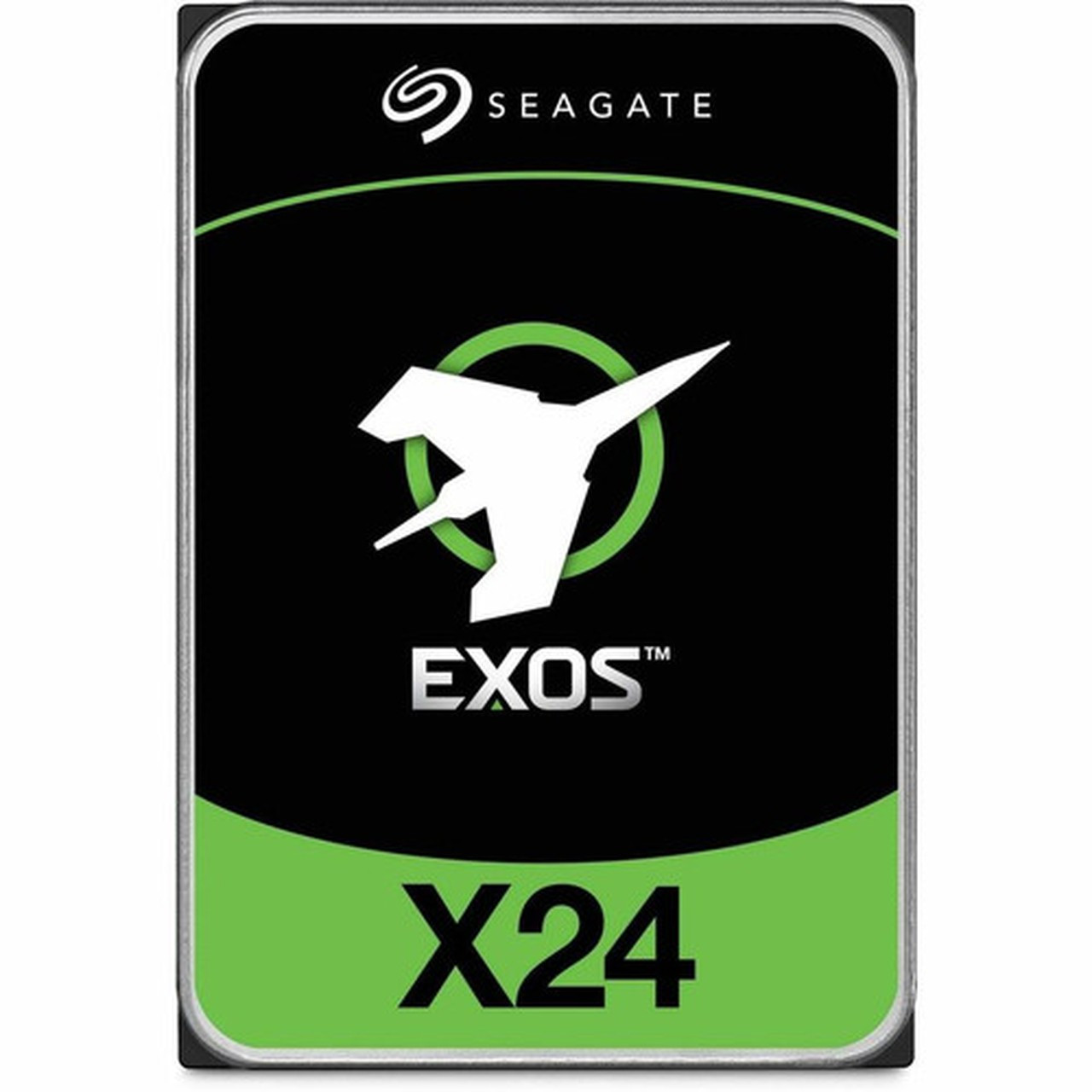 Seagate Exos X24 ST12000NM002H 12 TB Hard Drive - 35 Internal - SATA SATA600 - Conventional Magnetic Recording CMR Method - - - ST12000NM002H