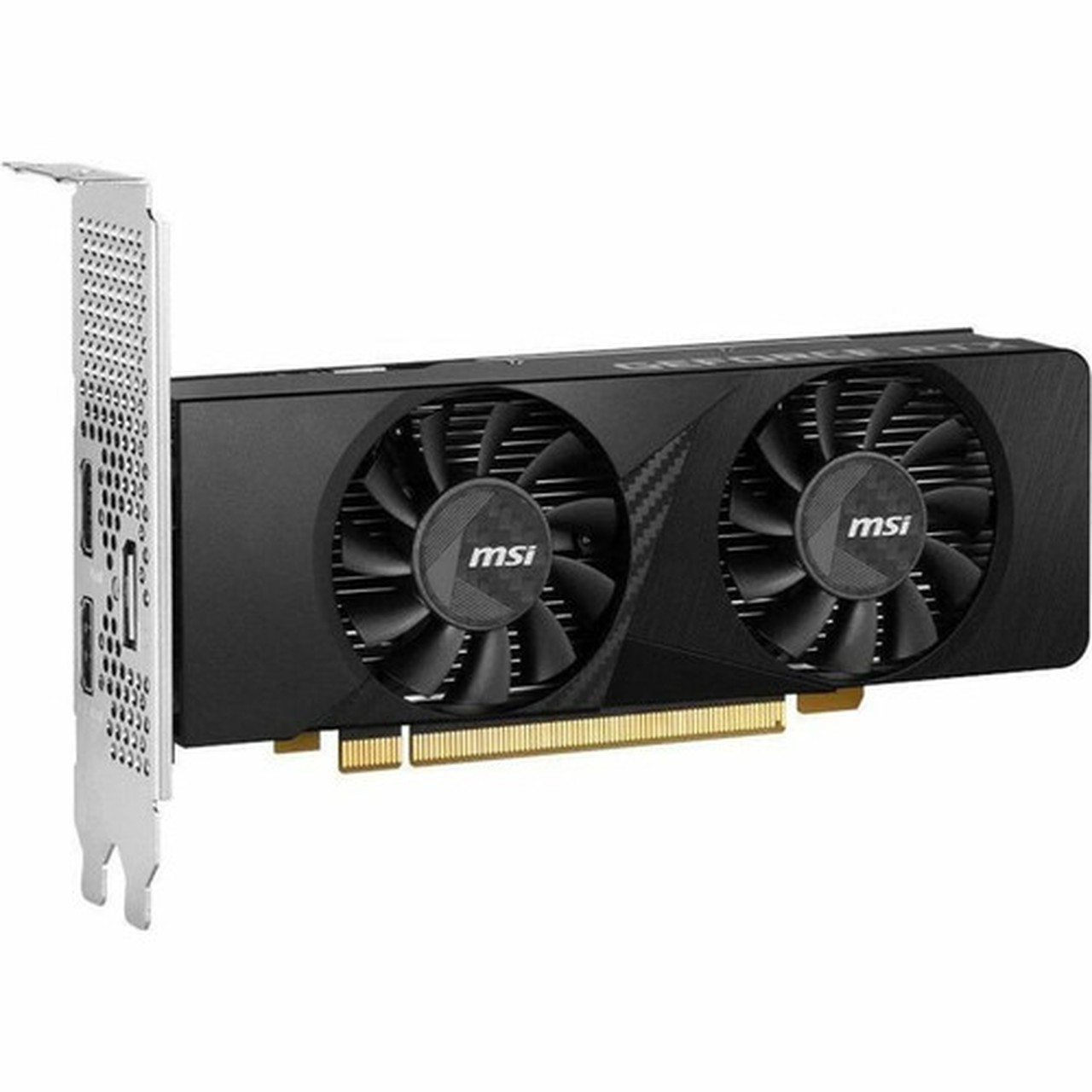 MSI NVIDIA GeForce RTX 3050 Graphic Card - 6 GB GDDR6 - Low-profile - 7680 x 4320 - 149 GHz Boost Clock - 96 bit Bus Width - PCI 40 G3050LP6C