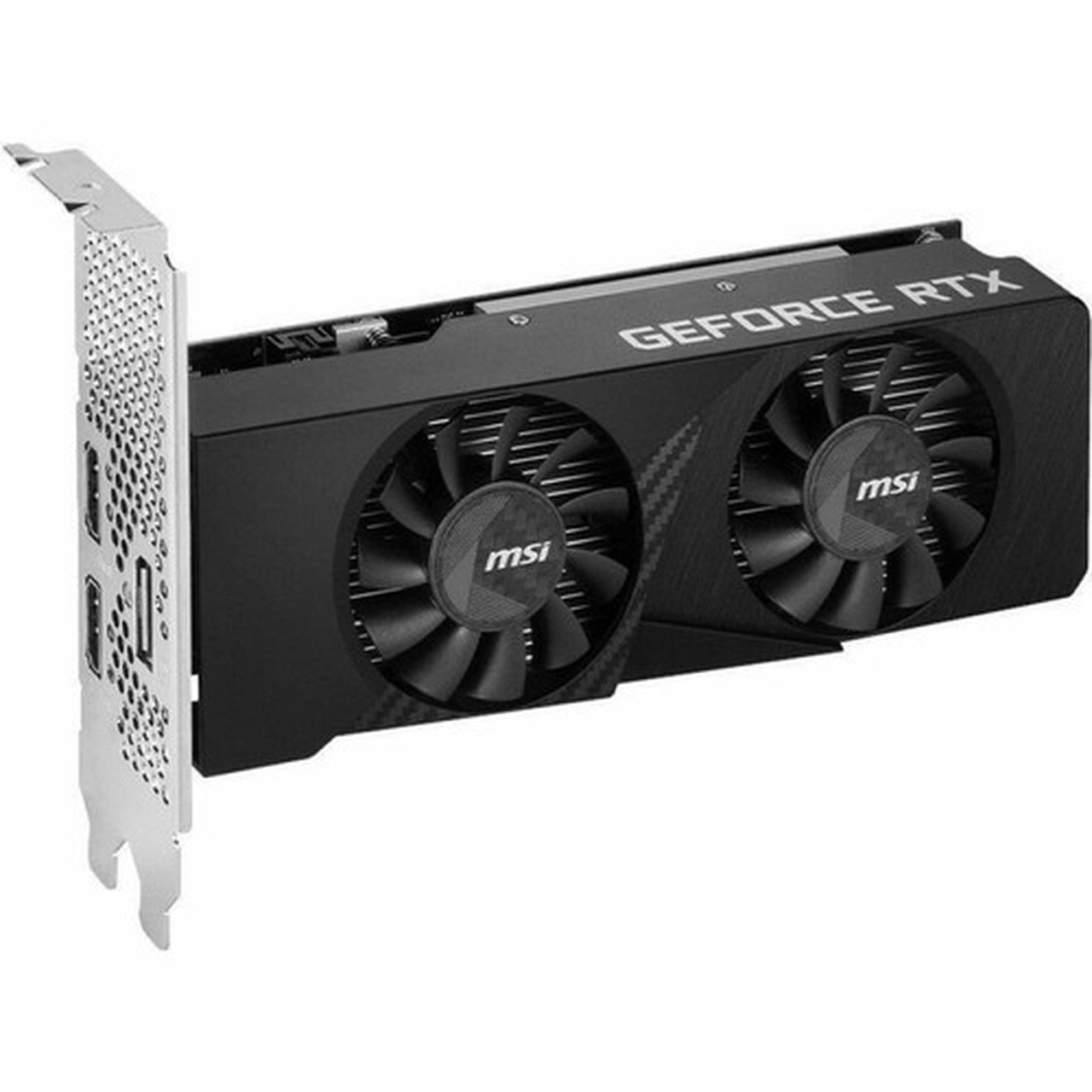 MSI NVIDIA GeForce RTX 3050 Graphic Card - 6 GB GDDR6 - Low-profile - 7680 x 4320 - 149 GHz Boost Clock - 96 bit Bus Width - PCI 40 G3050LP6C