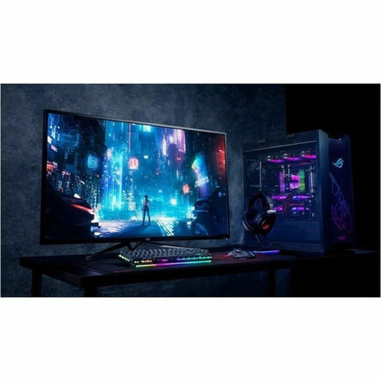 Asus ROG Swift PG32UCDM 32 Class 4K UHD Gaming OLED Monitor - 169 - 315 Viewable - OLED - Quantum Dot OLED Backlight - 3840 x 2160 PG32UCDM