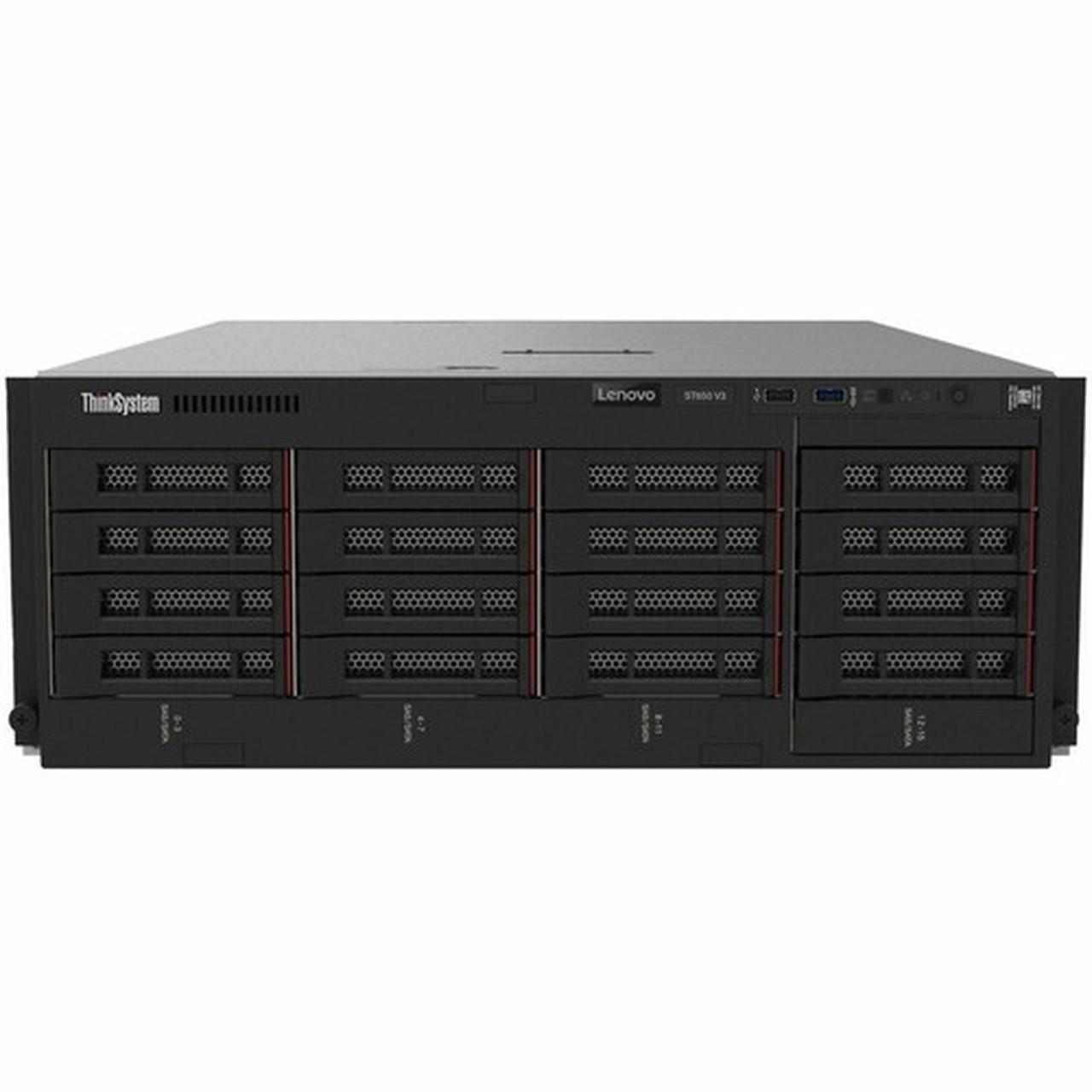 Lenovo ThinkSystem ST650 V3 7D7A100BNA 4U Tower Server - 1 Xeon Silver 4410T 270 GHz - 32 GB RAM - Serial ATA 12Gbs SAS Controller 7D7A100BNA