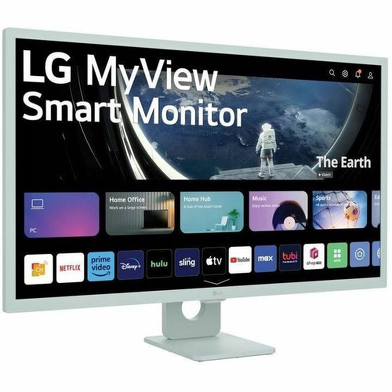 LG MyView 32SR50F-G 32 Class Full HD Smart LCD Monitor - 169 - Green - 315 Viewable - In-plane Switching IPS Technology - 1920 x 32SR50F-G