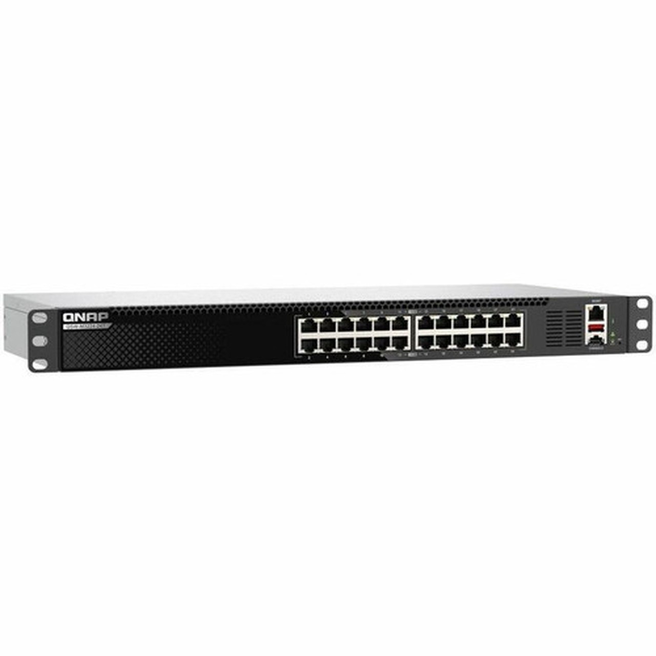 QNAP QSW-M3224-24T Layer 3 Switch - 24 Ports - Manageable - Gigabit Ethernet 25 Gigabit Ethernet 5 Gigabit Ethernet 10 Gigabit - - QSW-M3224-24T-US