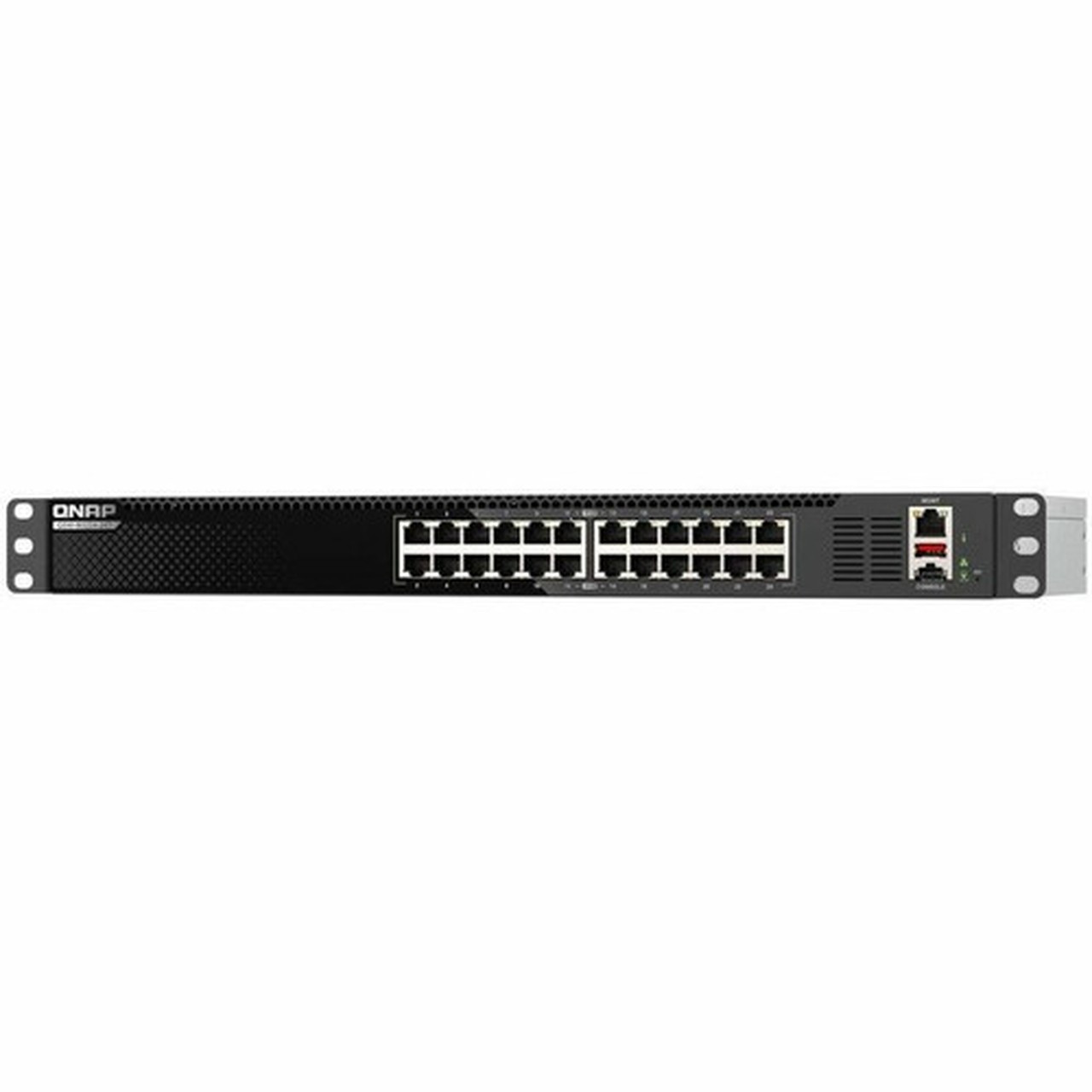 QNAP QSW-M3224-24T Layer 3 Switch - 24 Ports - Manageable - Gigabit Ethernet 25 Gigabit Ethernet 5 Gigabit Ethernet 10 Gigabit - - QSW-M3224-24T-US