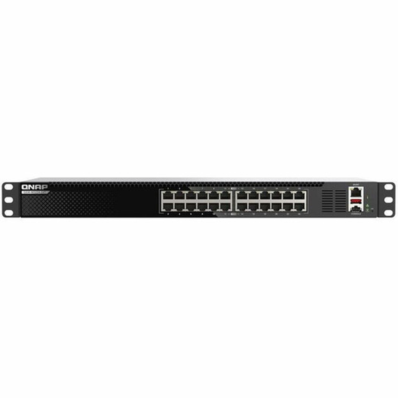 QNAP QSW-M3224-24T Layer 3 Switch - 24 Ports - Manageable - Gigabit Ethernet 25 Gigabit Ethernet 5 Gigabit Ethernet 10 Gigabit - - QSW-M3224-24T-US