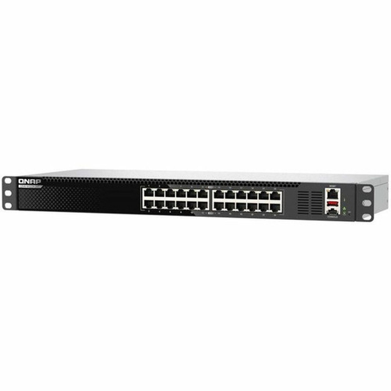 QNAP QSW-M3224-24T Layer 3 Switch - 24 Ports - Manageable - Gigabit Ethernet 25 Gigabit Ethernet 5 Gigabit Ethernet 10 Gigabit - - QSW-M3224-24T-US