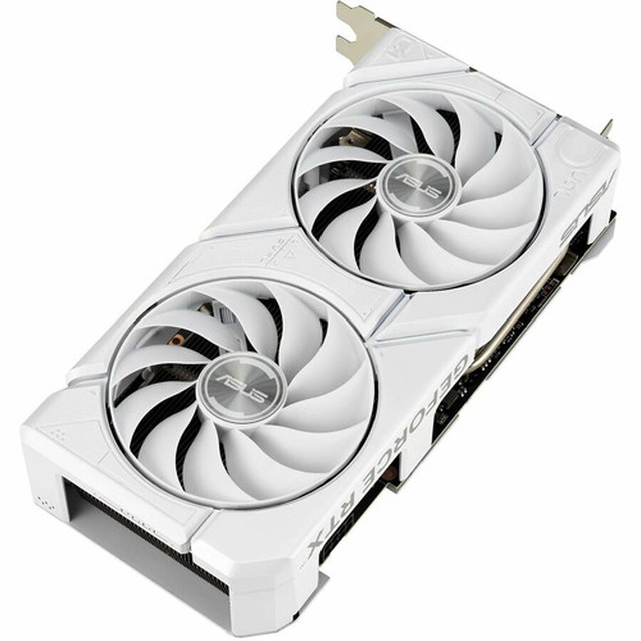 Asus NVIDIA GeForce RTX 4070 Graphic Card - 12 GB GDDR6X - 7680 x 4320 - 255 GHz Boost Clock - 192 bit Bus Width - PCI Express 40 - DUAL-RTX4070-O12G-EVO-WHI
