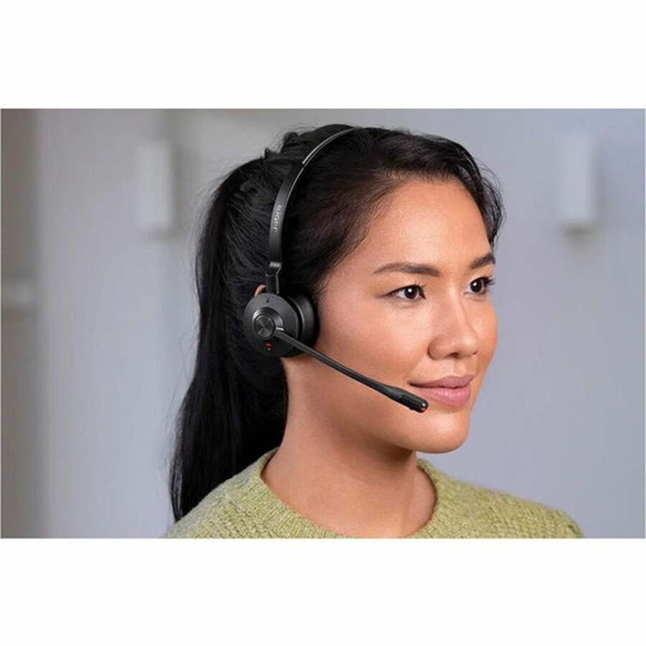 Jabra Engage 55 SE Headset - Stereo - USB Type C - WiredWireless - DECT - 490 ft - 40 Hz to 16 kHz - Over-the-head On-ear - Binaural 9659-430-125