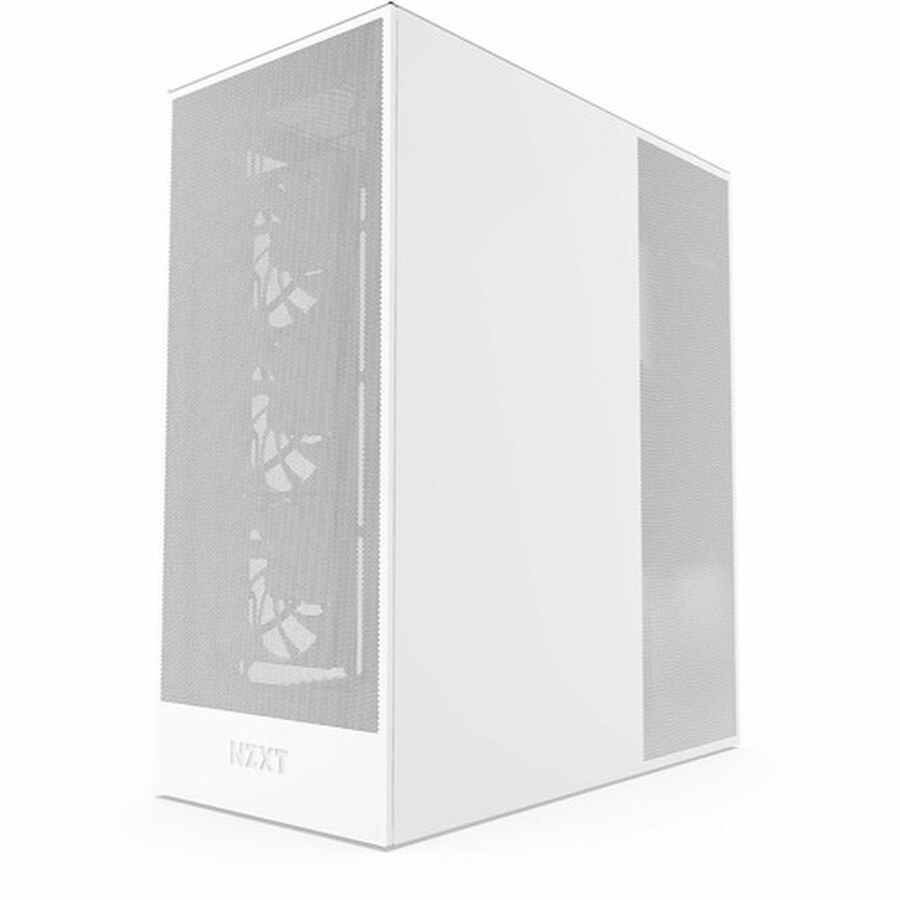 NZXT H7 Flow Mid-Tower ATX Airflow Case - Mid-tower - Matte White - Galvanized Cold Rolled Steel SGCC Tempered Glass - ATX EATX - CM-H72FW-01