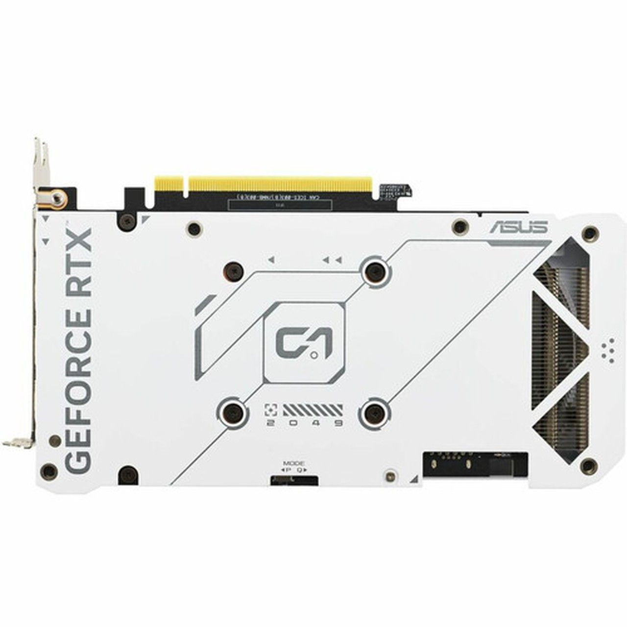 Asus NVIDIA GeForce RTX 4070 SUPER Graphic Card - 12 GB GDDR6X - 7680 x 4320 - 255 GHz Boost Clock - 192 bit Bus Width - PCI Express DUAL-RTX4070S-O12G-EVO-WH