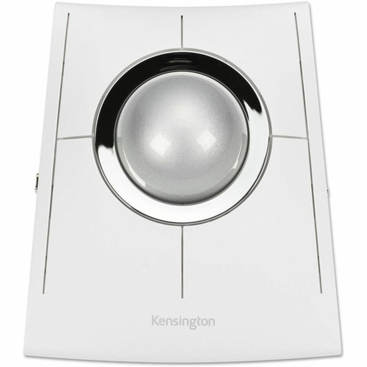 Kensington SlimBlade Pro EQ Trackball - Optical - CableWireless - BluetoothRadio Frequency - 240 GHz - Rechargeable - White - USB C K72084NA