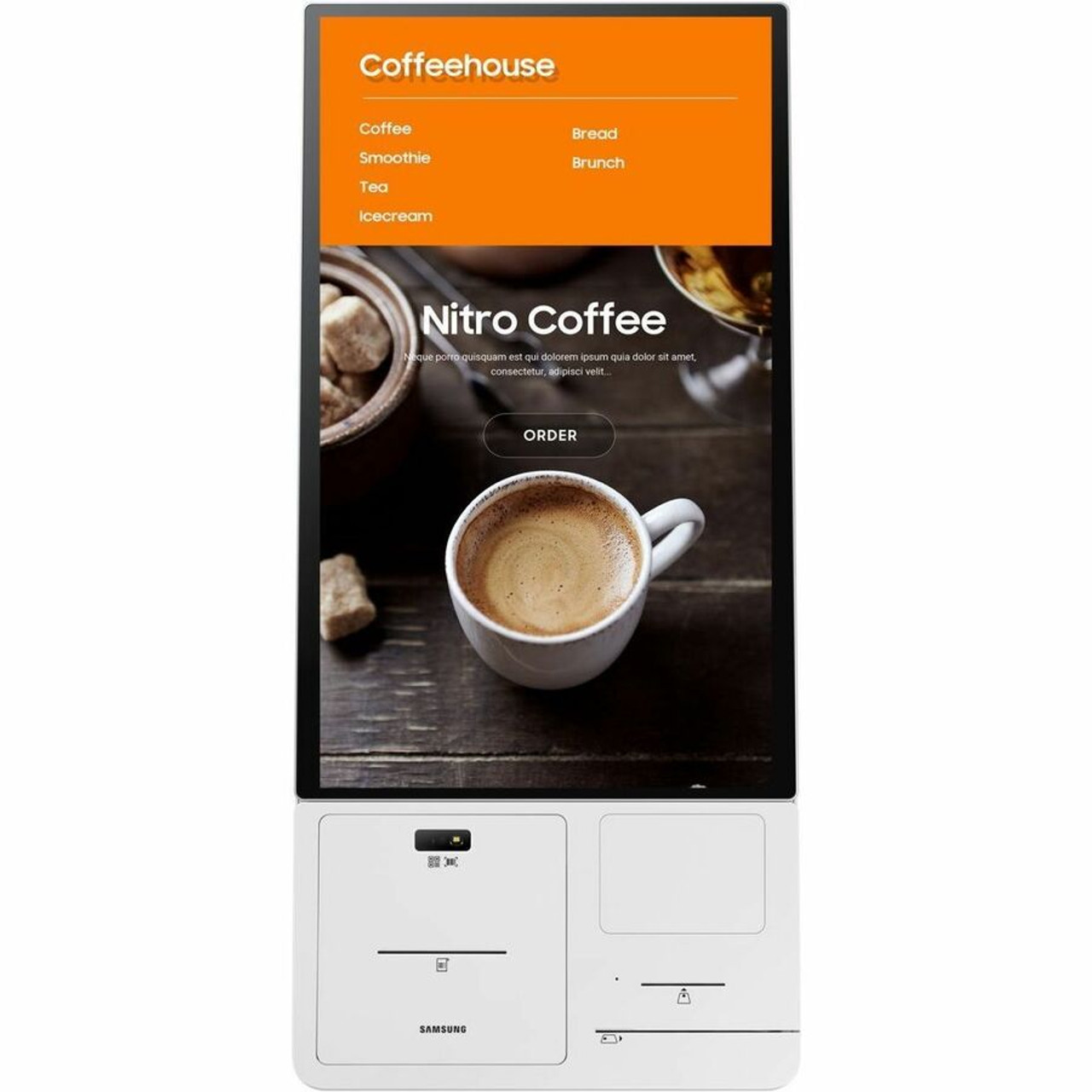 Samsung 24" KMA Series FHD Signage Display KM24A - 24" (609.60 mm) LCD - Advanced Super Dimension Switch ( ADS ) - Touchscreen - 16 7 (LH24KMATBGCXZA)
