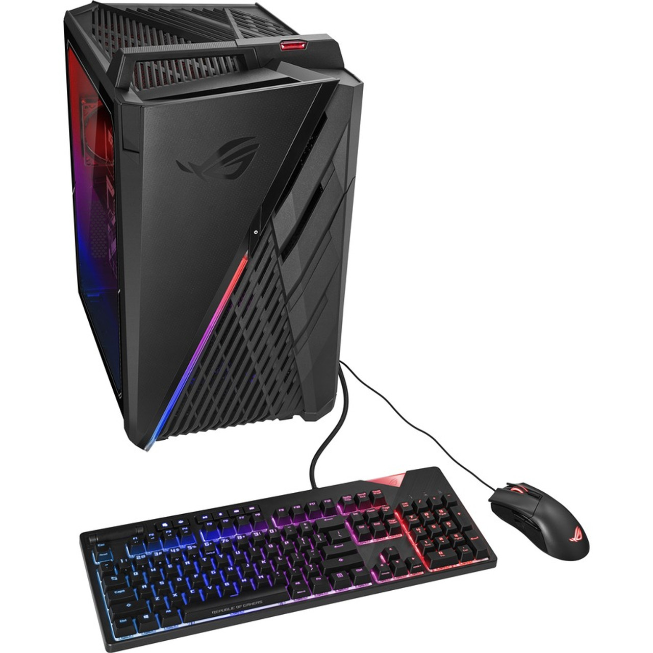 Asus ROG Strix GT35 G35CZ-D7V80 Gaming Desktop Computer - Intel Core i7 10th Gen i7-10700KF - 16 GB - 1 TB HDD - 1 TB SSD - Tower - - (Fleet Network)
