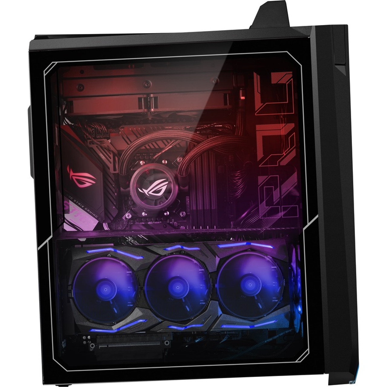 Asus ROG Strix GT35 G35CZ-D7V80 Gaming Desktop Computer - Intel Core i7 10th Gen i7-10700KF - 16 GB - 1 TB HDD - 1 TB SSD - Tower - - (Fleet Network)