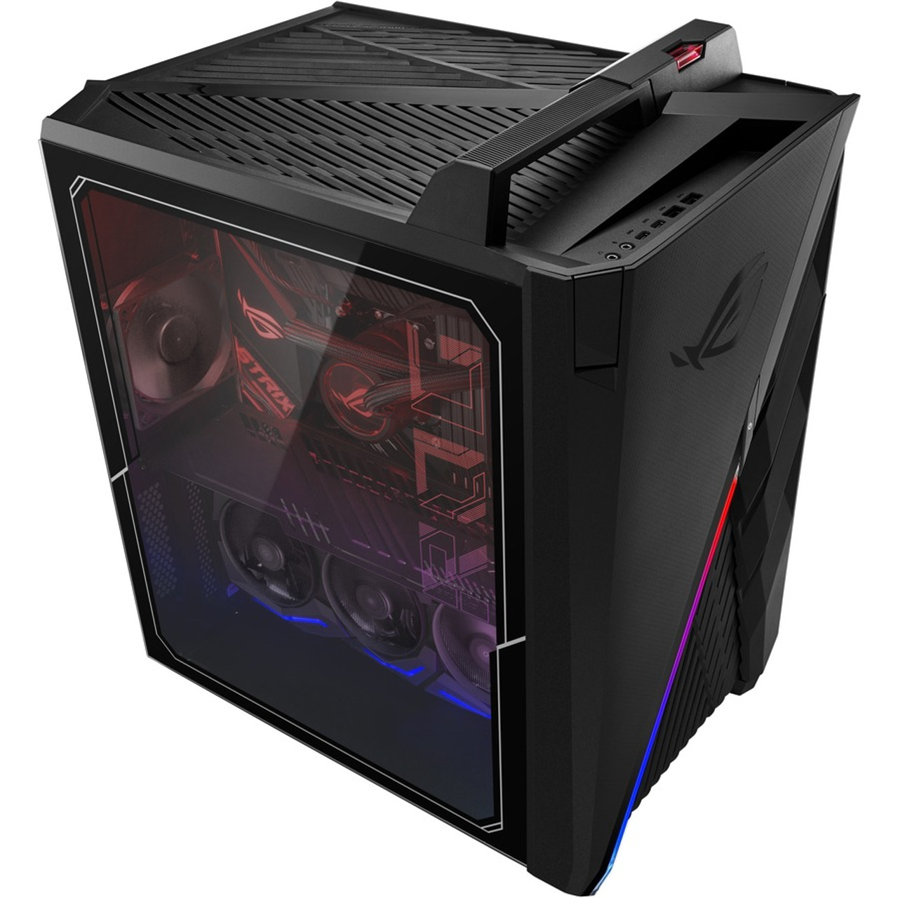 Asus ROG Strix GT35 G35CZ-D7V80 Gaming Desktop Computer - Intel Core i7 10th Gen i7-10700KF - 16 GB - 1 TB HDD - 1 TB SSD - Tower - - (G35CZ-D7V80)