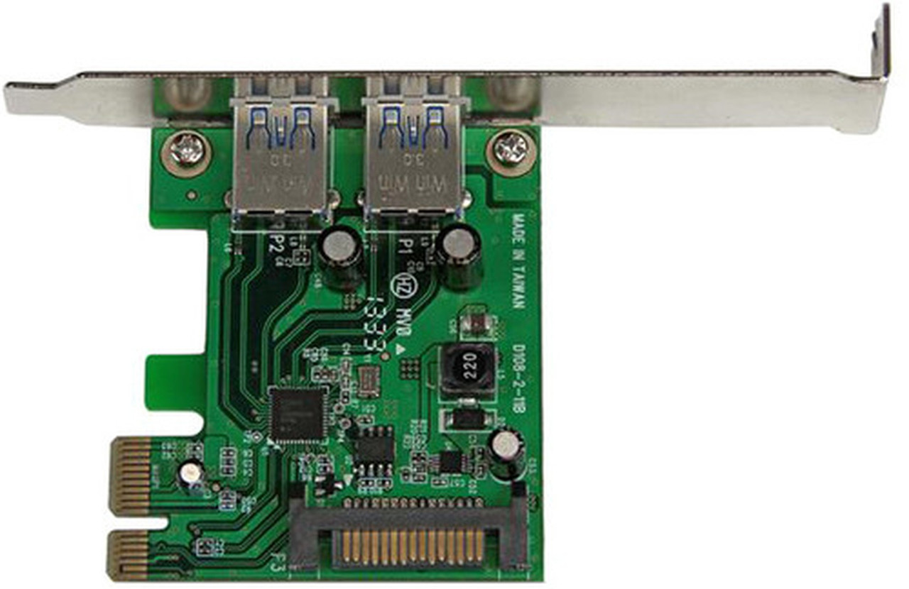 StarTechcom_2_Port_PCI_Express_PCIe_SuperSpeed_USB_30_Card_Adapter_with_UASP_-_SATA_Power_-_PCI_Express_-_Plug-in_Card_-_2_USB_-_2_PEXUSB3S24
