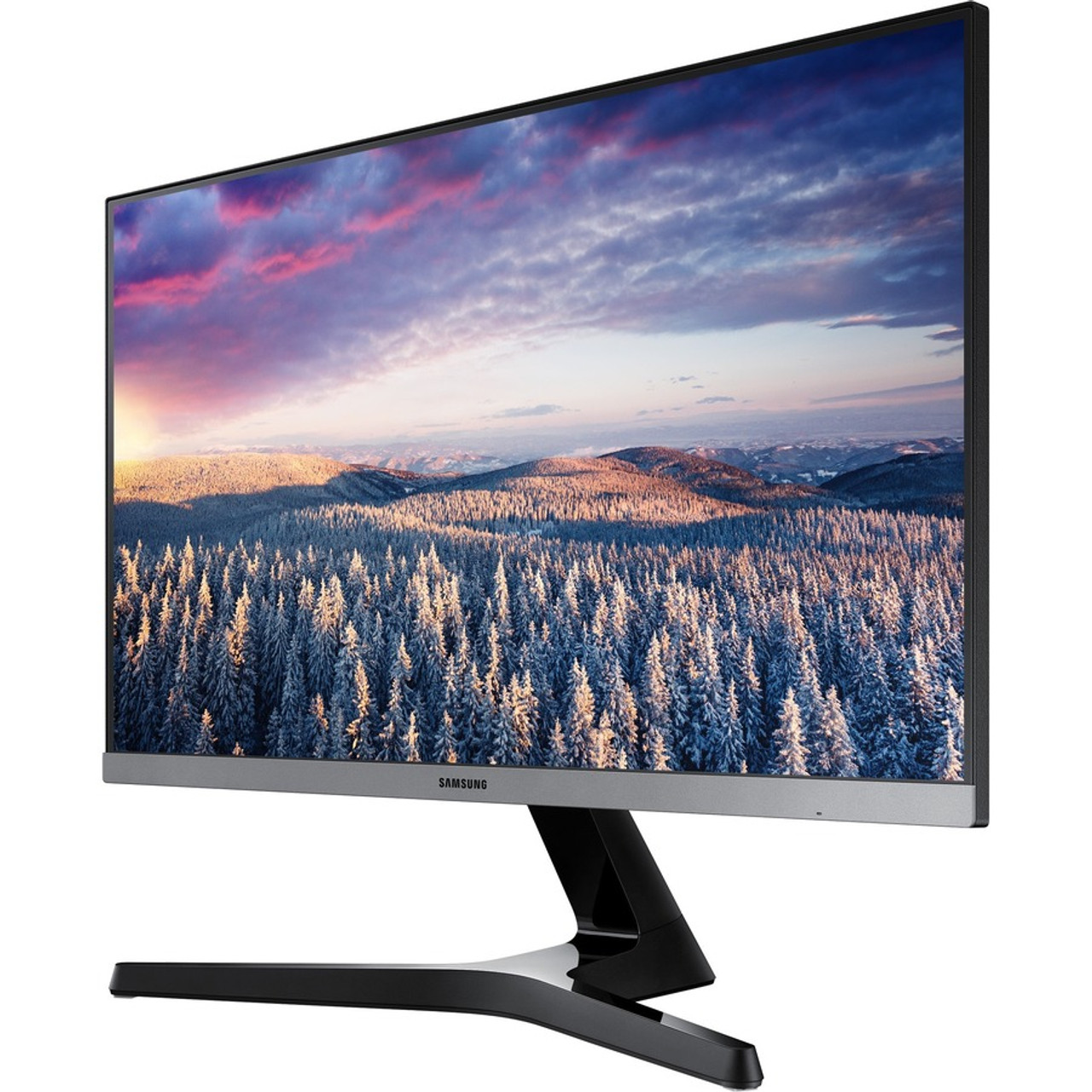 Samsung S24R350FZN 24" Class Full HD LED Monitor - 16:9 - Dark Blue Gray - 23.8" Viewable - In-plane Switching (IPS) Technology - Edge (LS24R350FZNXZA)