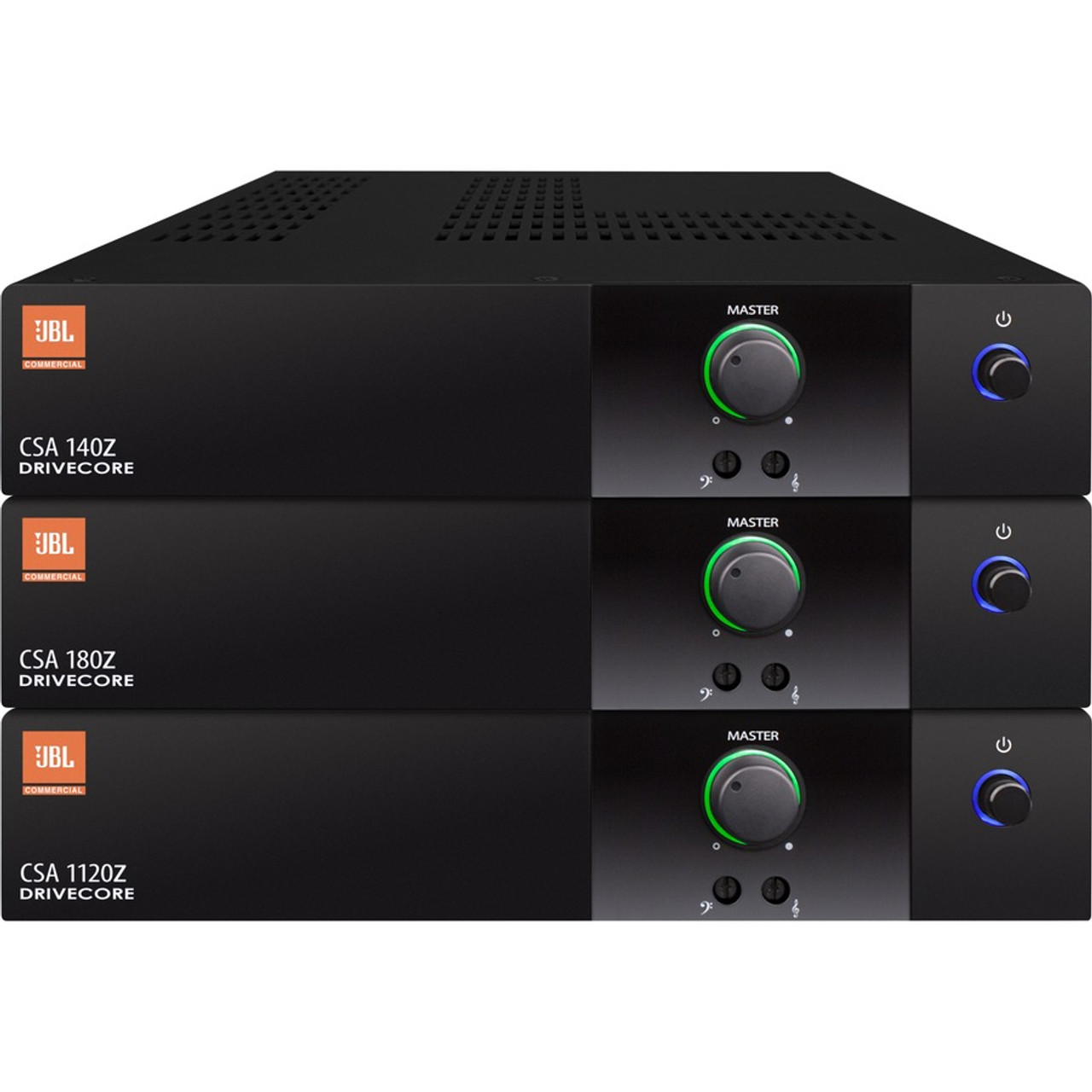 JBL Commercial CSA 1120Z Amplifier - 120 W RMS - 1 Channel - 0.5% THD - 1 kHz - 35 W - Ethernet (Fleet Network)