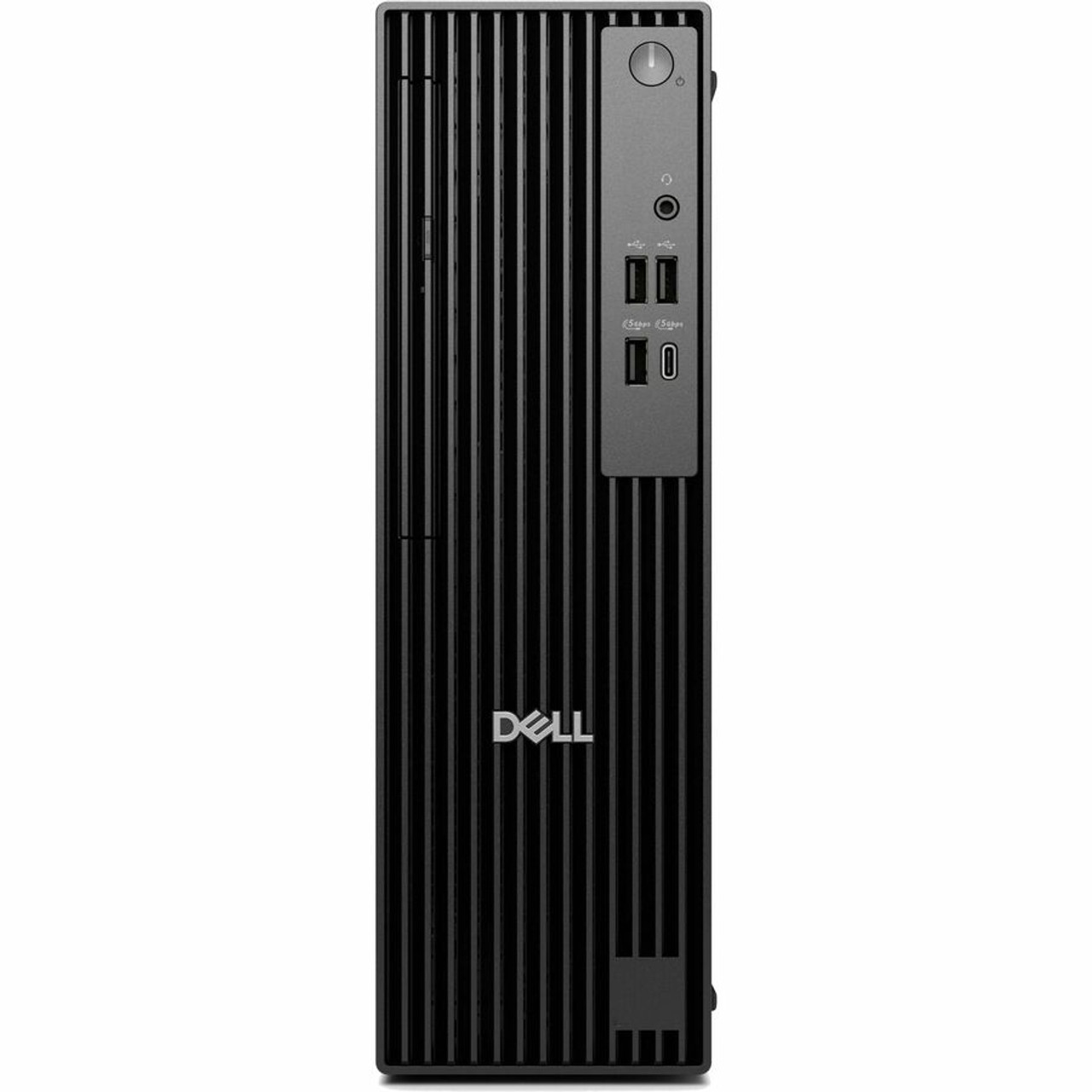 Dell Pro QCS1250 Desktop Computer - Intel Core Ultra 5 235 - vPro Technology - 16 GB - 512 GB SSD - Slim PC - Standard Black - Intel - (Fleet Network)