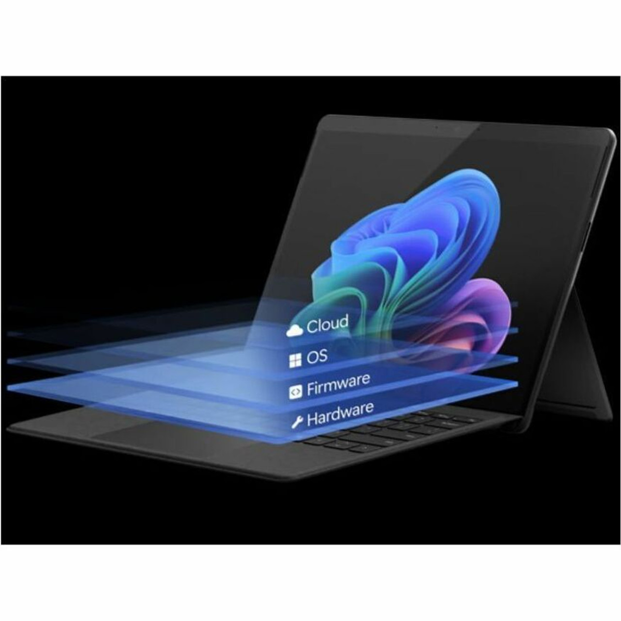 Microsoft Surface Pro 11 Copilot+ PC Tablet - 13" - vPro Technology - 16 GB - 512 GB SSD - Windows 11 Pro - Black - Core Ultra 7 (8 - (EP2-20230)