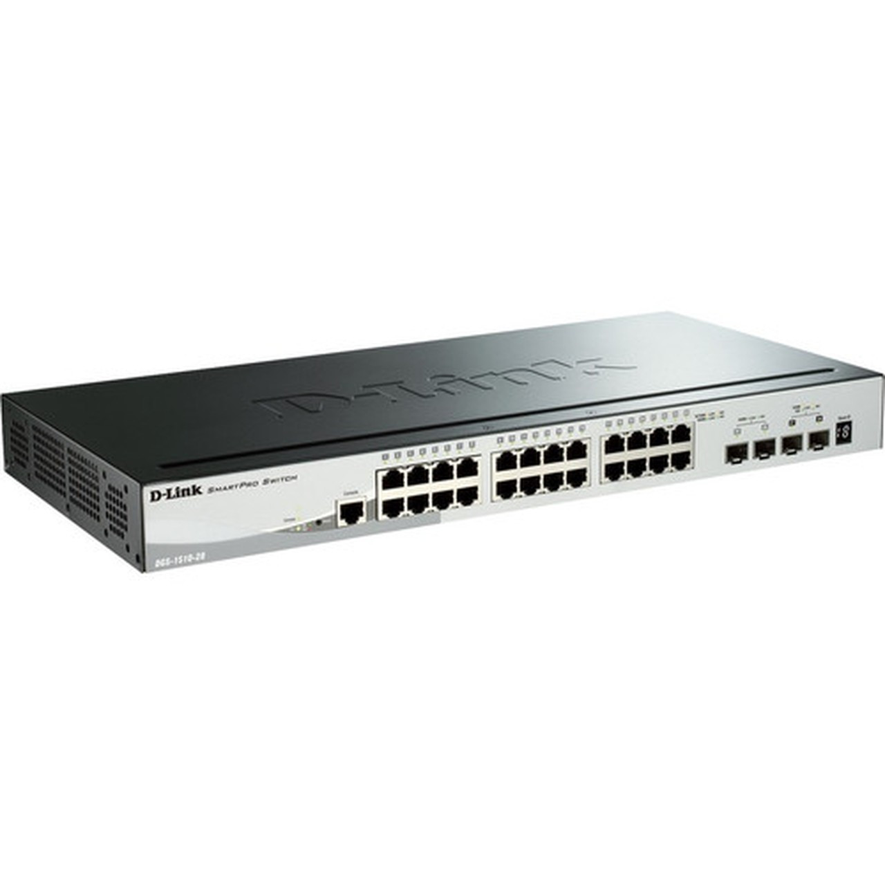 D-Link_28_Port_Gigabit_SmartPro_Switch_-_28_Ports_-_Manageable_-_3_Layer_Supported_-_Twisted_Pair_Optical_Fiber_-_1U_High_-_-_Limited_DGS-1510-28X