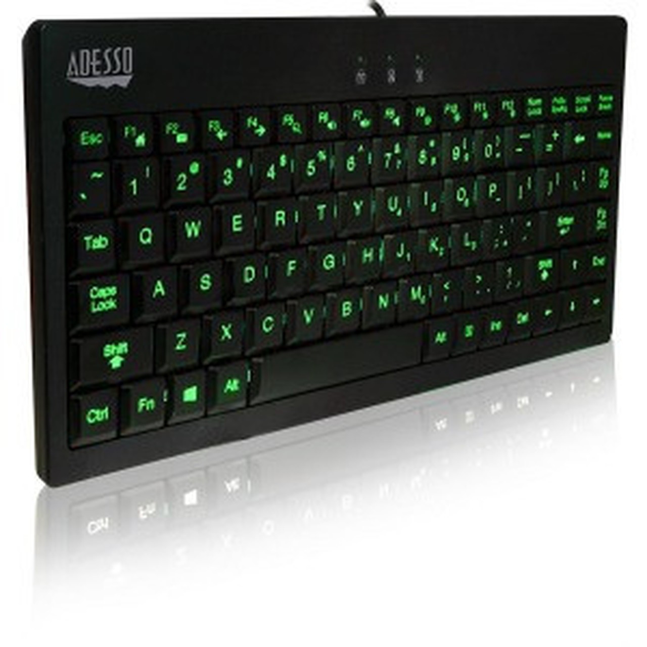 Adesso_SlimTouch_110_-_3-Color_Illuminated_Mini_Keyboard_-_Cable_Connectivity_-_USB_Interface_-_87_Key_-_English_US_-_Membrane_-_AKB-110EB