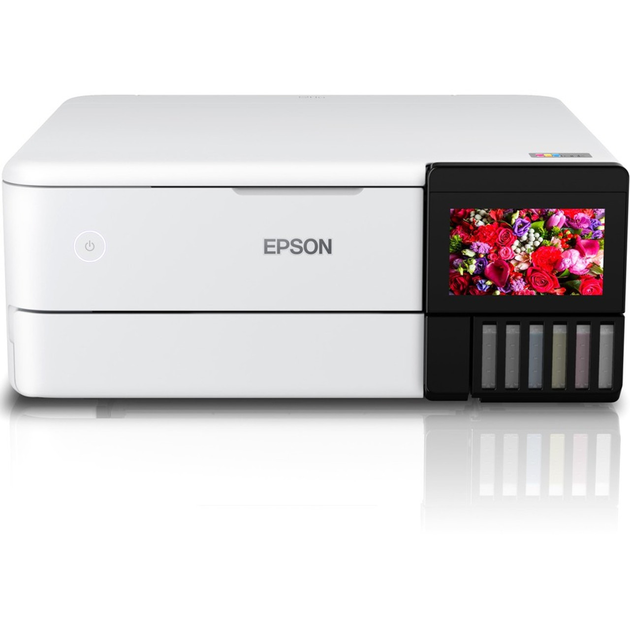 Epson ET-8500 Inkjet Multifunction Printer-Color-Copier/Scanner-5760x1440 dpi Print-Automatic Duplex Print-100 sheets Input-Color dpi (Fleet Network)