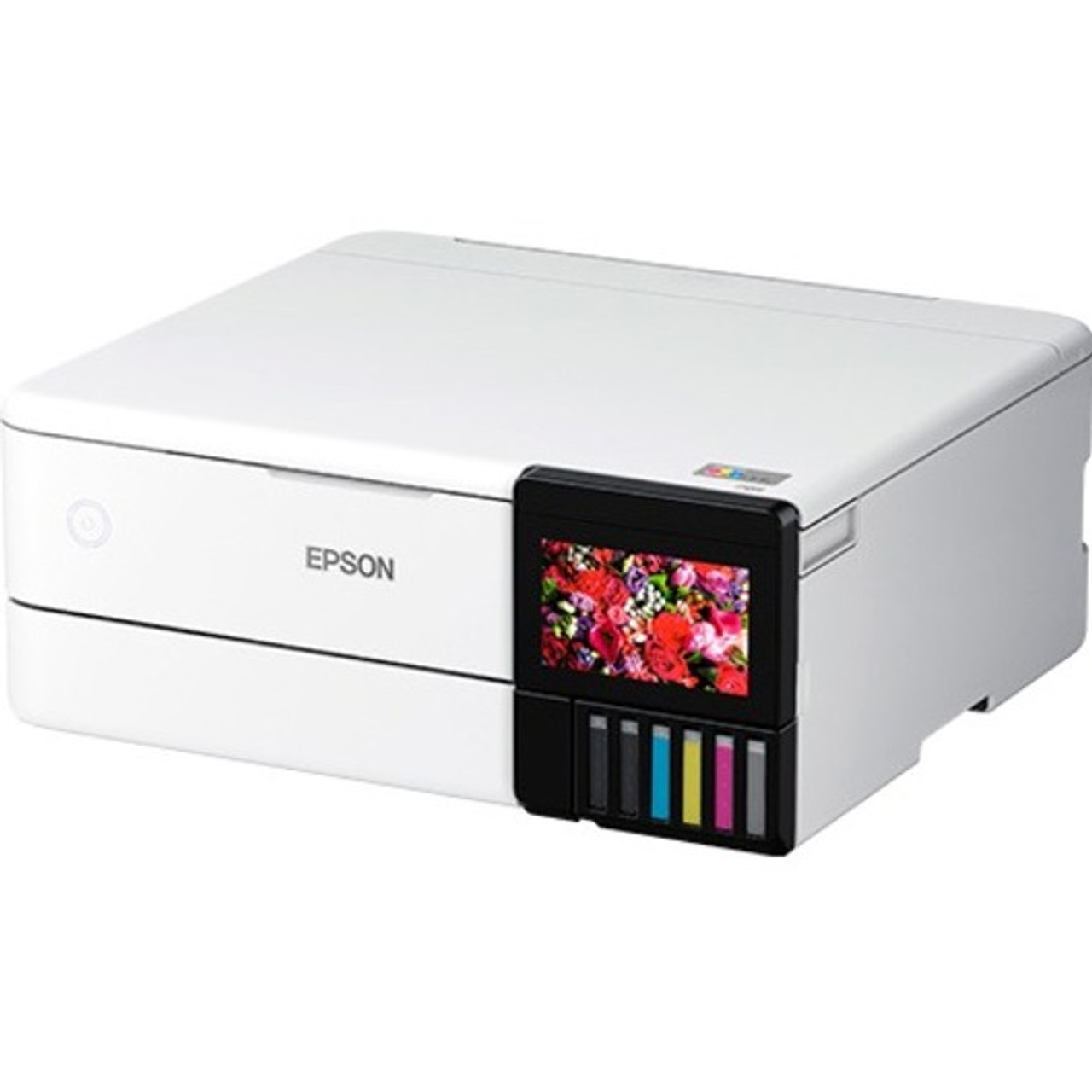 Epson ET-8500 Inkjet Multifunction Printer-Color-Copier/Scanner-5760x1440 dpi Print-Automatic Duplex Print-100 sheets Input-Color dpi (C11CJ20201)