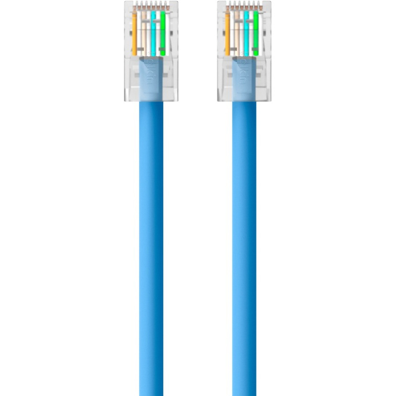 Belkin Cat5e Patch Cable - RJ-45 Male Network - RJ-45 Male Network - 0.3m - Blue (Fleet Network)