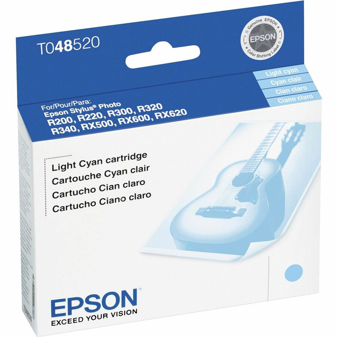 Epson T0485 Original Ink Cartridge - Inkjet - Light Cyan - 1 Each (Fleet Network)