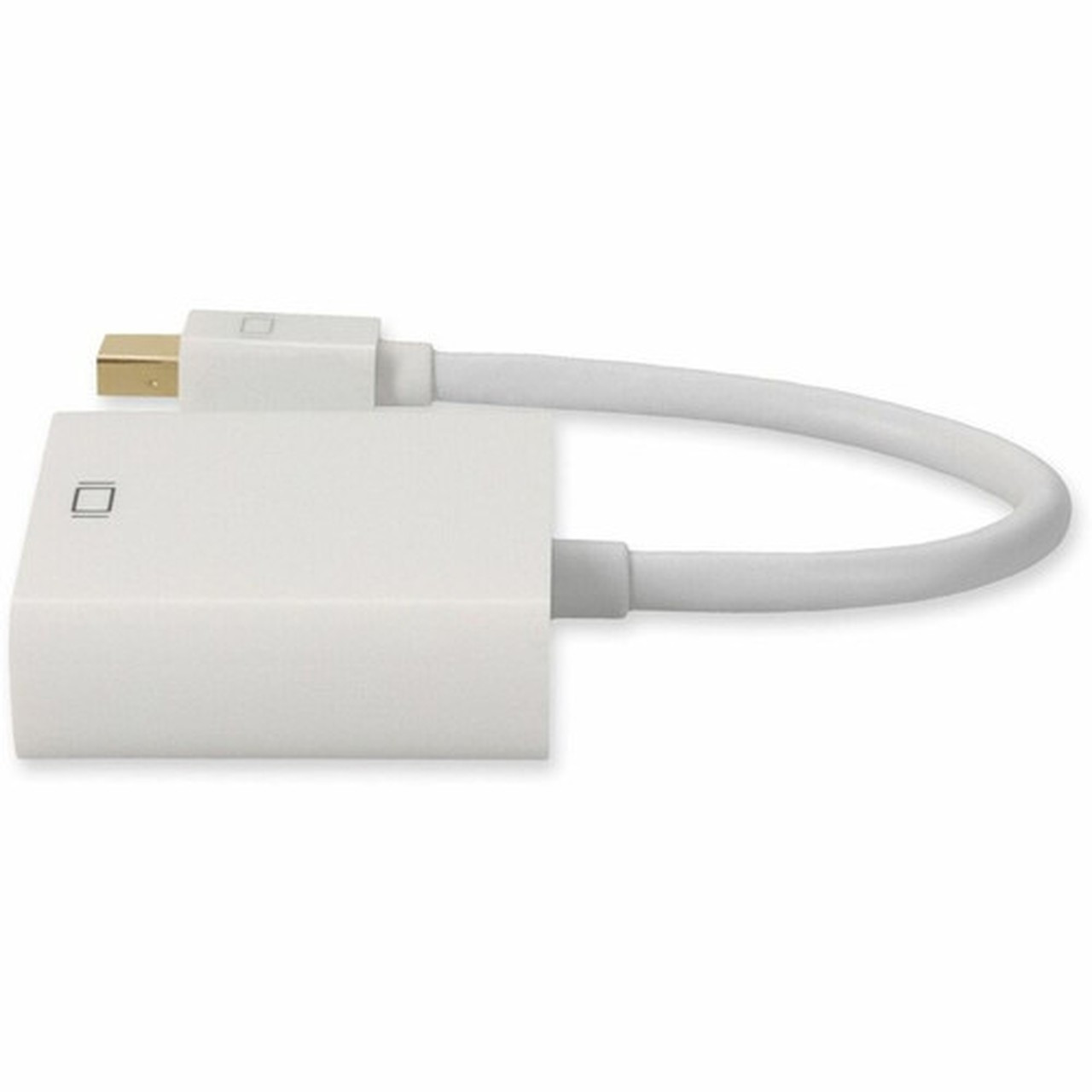 AddOn_5_pack_of_8in_Mini-DisplayPort_Male_to_HDMI_Female_White_Adapter_Cable_-_79_HDMIMini_DisplayPort_AV_Cable_for_Desktop_Device_MDISPLAYPORT2HDMIW-5PK