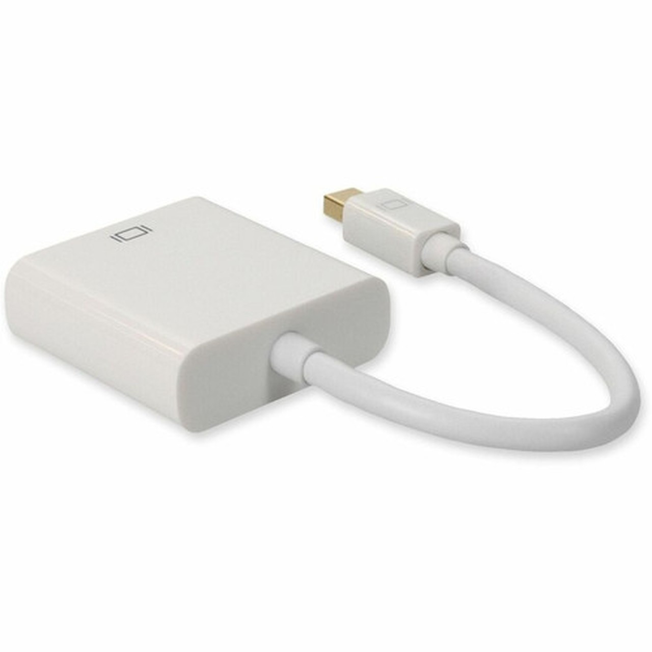 AddOn_5_pack_of_8in_Mini-DisplayPort_Male_to_HDMI_Female_White_Adapter_Cable_-_79_HDMIMini_DisplayPort_AV_Cable_for_Desktop_Device_MDISPLAYPORT2HDMIW-5PK