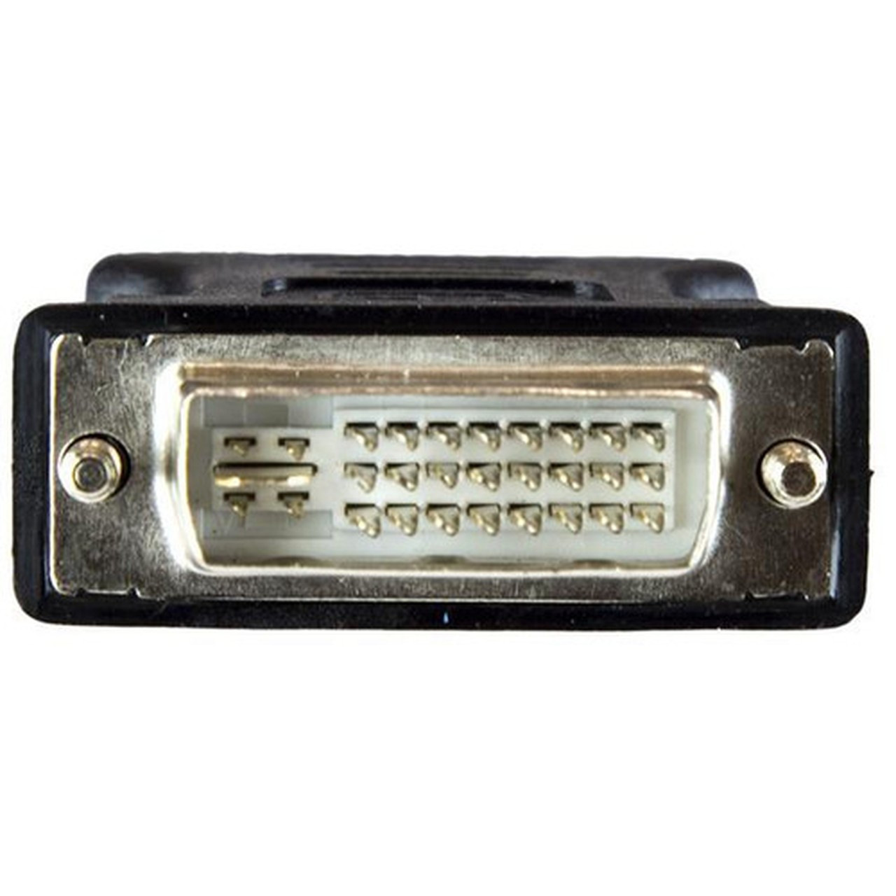 StarTechcom_DVI_to_VGA_Cable_Adapter_MF_-_Black_-_10_Pack_-_10_Pack_-_1_x_DVI-I_Male_Video_-_1_x_HD-15_Female_VGA_-_Nickel_Connector_DVIVGAMFB10P