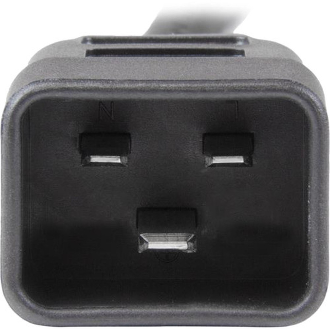 StarTechcom_3_ft_Heavy_Duty_14_AWG_Computer_Power_Cord_-_C13_to_C20_-_For_Computer_Server_PDU_-_125_V_AC__15_A_-_Black_-_1_PXTC13C20143