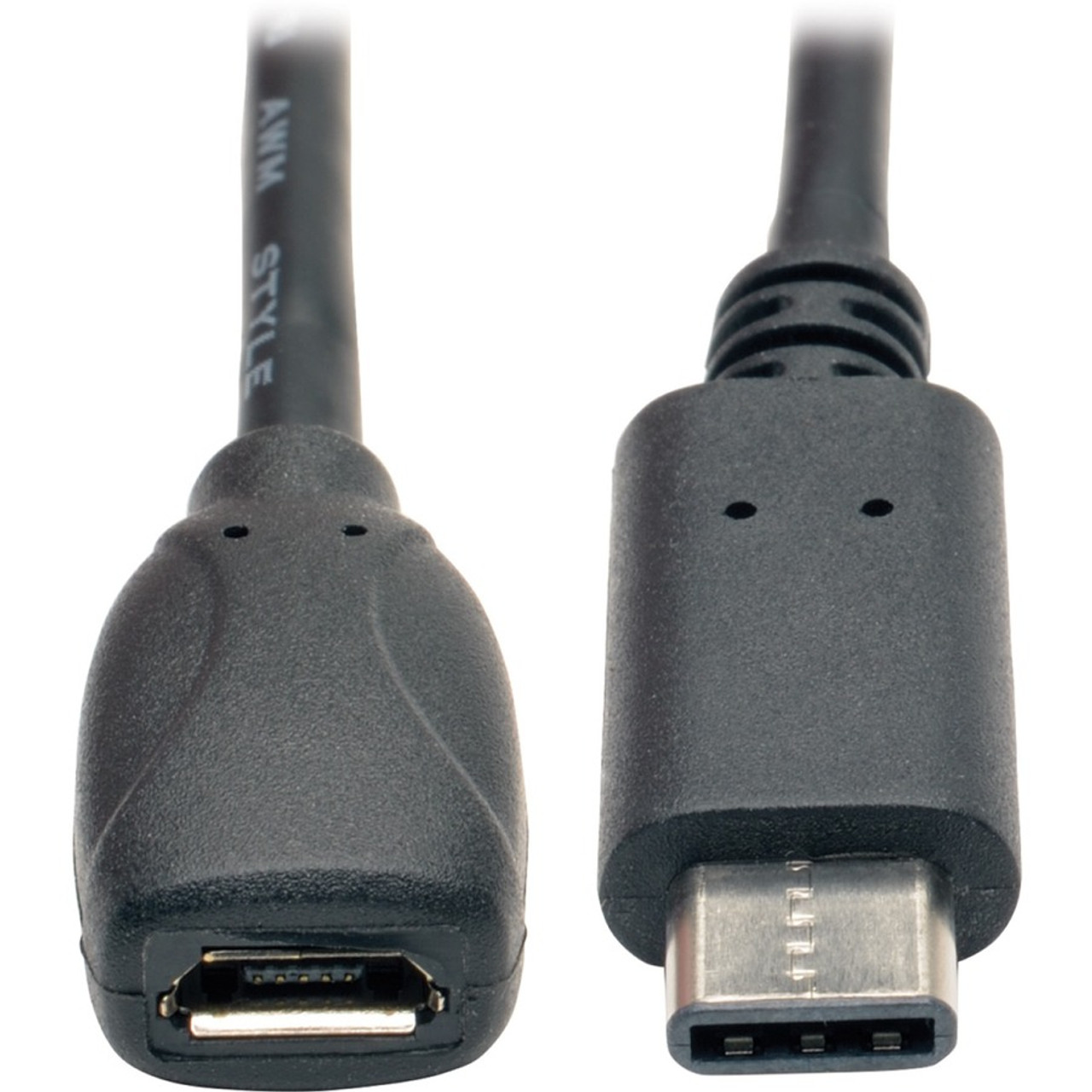Tripp Lite series 6IN Hi-Speed ADAPT Cable USB C - 6" (152.40 mm) USB Data Transfer Cable for Tablet, Ultrabook - First End: 1 x USB C (Fleet Network)