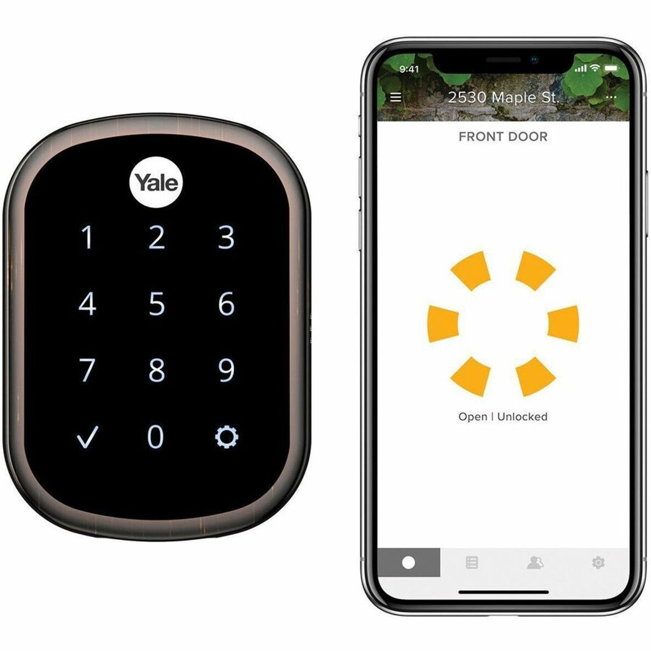 Yale Assure Lock SL with Wi-FI and Bluetooth - Touchscreen - Wireless LAN - BluetoothOil Rubbed Bronze (Fleet Network)