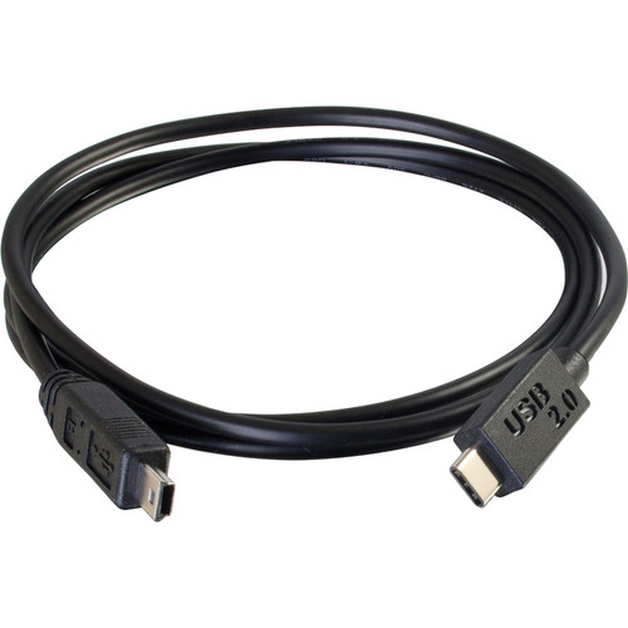 C2G_12ft_USB_20_USB-C_to_USB-Mini_B_Cable_MM_-_Black_-_12_ft_USB_Data_Transfer_Cable_for_Camera_Cellular_Phone_Tablet_-_Type_C_USB_28857