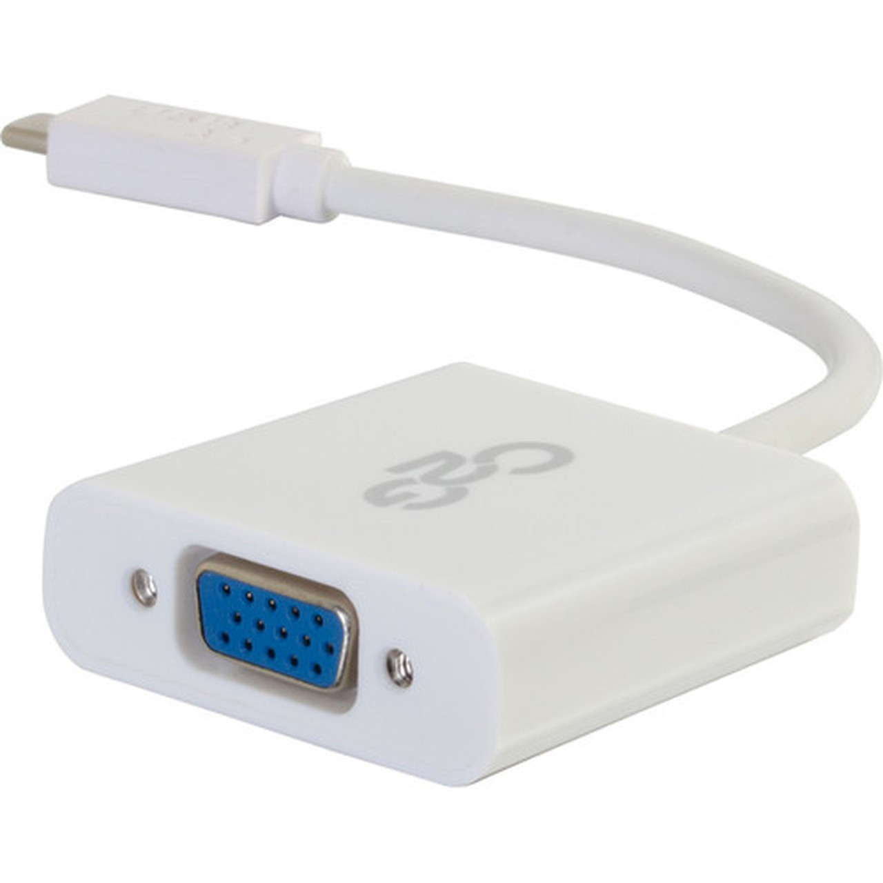 C2G_USB-C_to_VGA_Video_Adapter_-_White_-_Type_C_29472