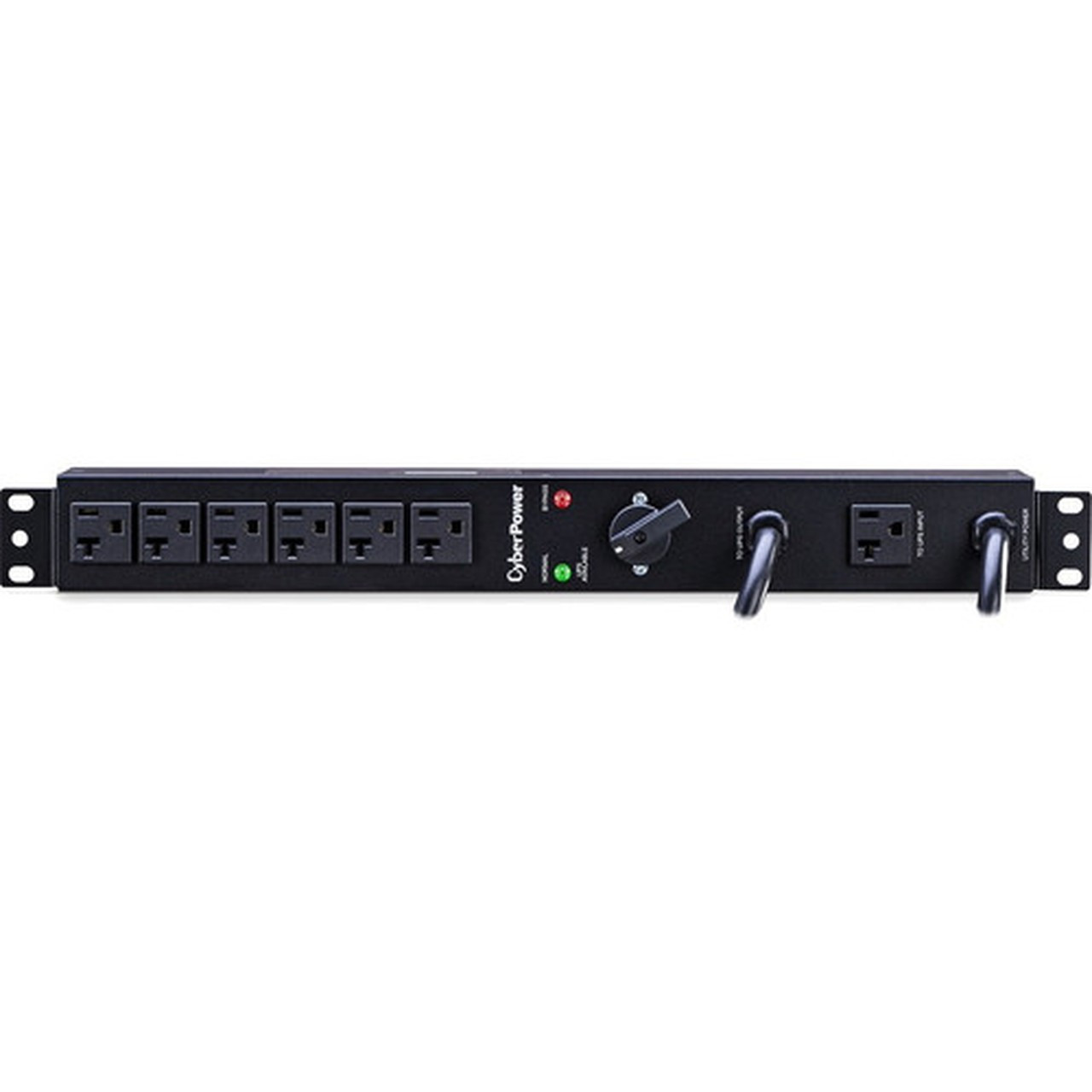 CyberPower_Maintenance_Bypass_MBP20A6_-_NEMA_5-20P_-_6_x_NEMA_5-20R_-_120_V_AC_-_1U_-_Rack_Mount_MBP20A6