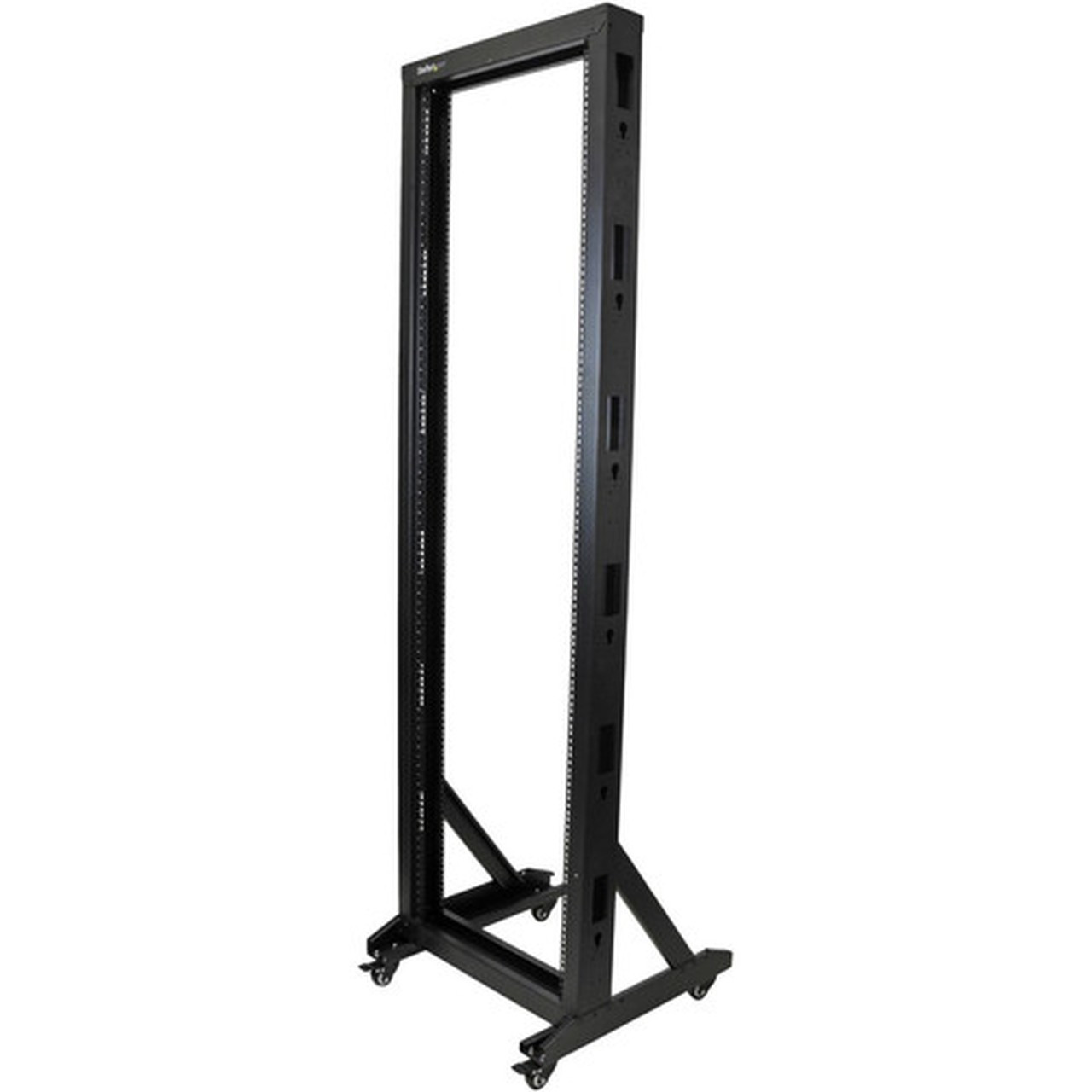 StarTechcom_2-Post_Server_Rack_with_Sturdy_Steel_Construction_and_Casters_-_42U_2POSTRACK42_-_Store_your_equipment_in_this_sturdy_-_2POSTRACK42