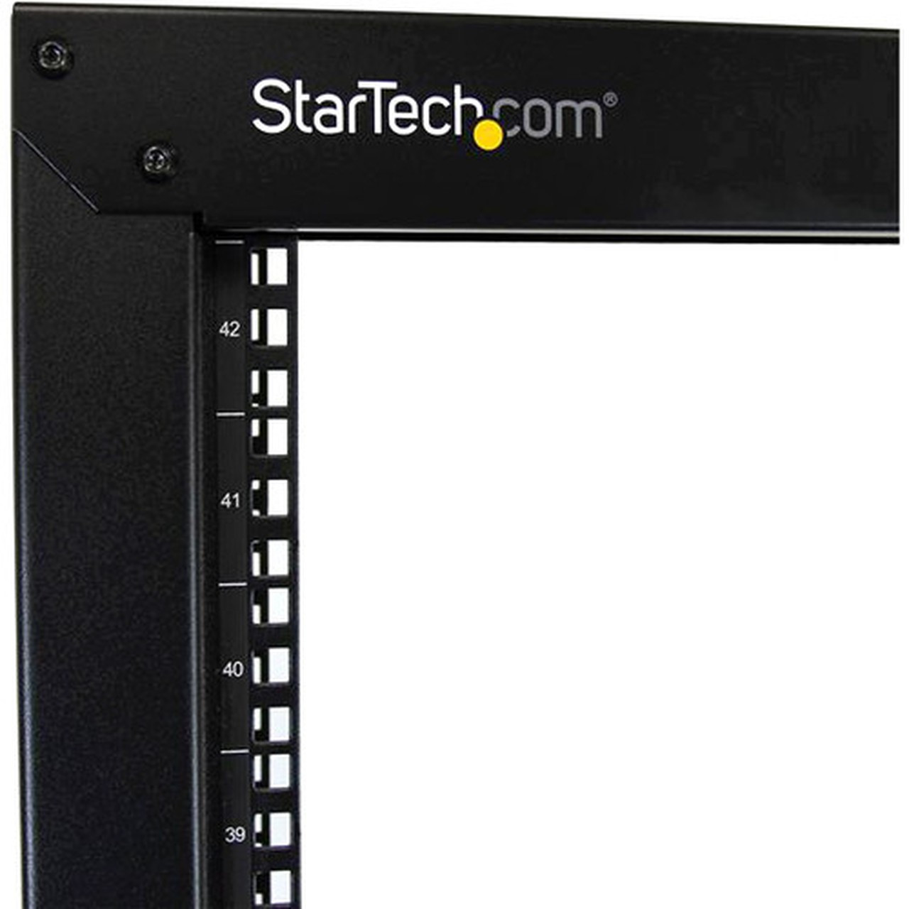 StarTechcom_2-Post_Server_Rack_with_Sturdy_Steel_Construction_and_Casters_-_42U_2POSTRACK42_-_Store_your_equipment_in_this_sturdy_-_2POSTRACK42