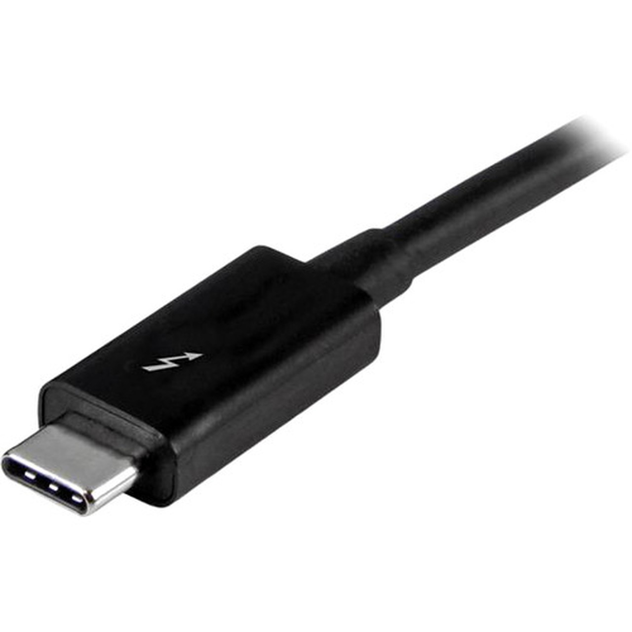 StarTechcom_20Gbps_Thunderbolt_3_Cable_-_33ft1m_-_Black_-_4k_60Hz_-_Certified_TB3_USB-C_to_USB-C_Charger_Cord_w_100W_Power_-_twice_TBLT3MM1M