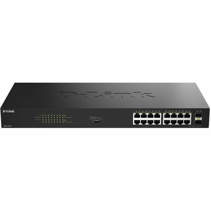 Switch Ethernet Non Géré D-Link DMS-1016 - 16 Ports 2.5G, Sans Ventilateur - Pour Réseau Maison/Bureau - 7