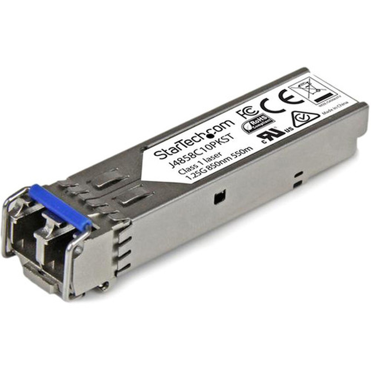 StarTechcom_HP_J4859C_Compatible_SFP_Module_-_1000BASE-LX_Fiber_Optical_SFP_Transceiver_-_Lifetime_Warranty_-_1_Gbps_-_Maximum_10_km_J4859C10PKST